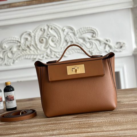 에르메스 Hermès Kelly Top-Handle Bag Brown
