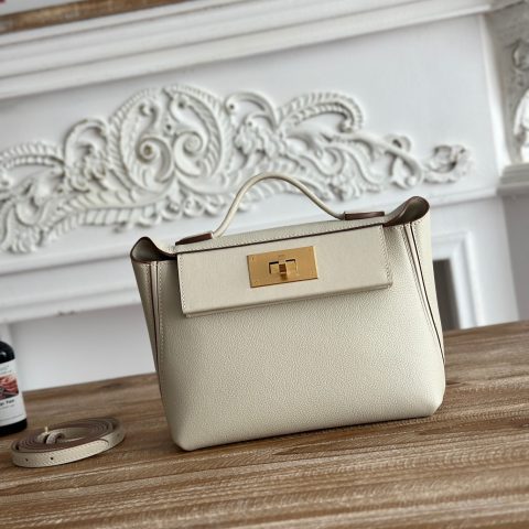 에르메스 Hermès Kelly Top-Handle Bag Ivory