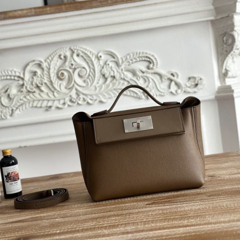 에르메스 Hermès Kelly Retourne Handbag Brown