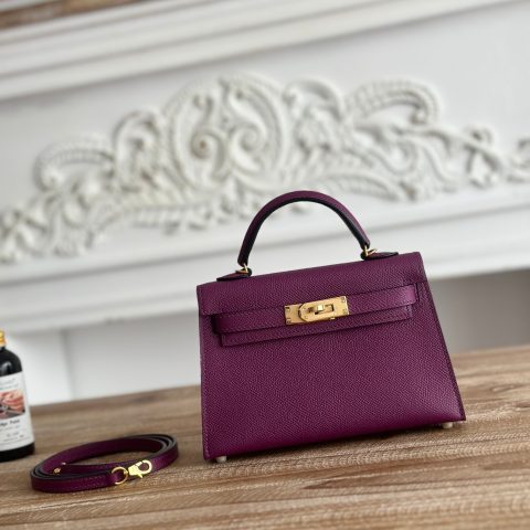 에르메스 Hermès Kelly Sellier Bag – Purple
