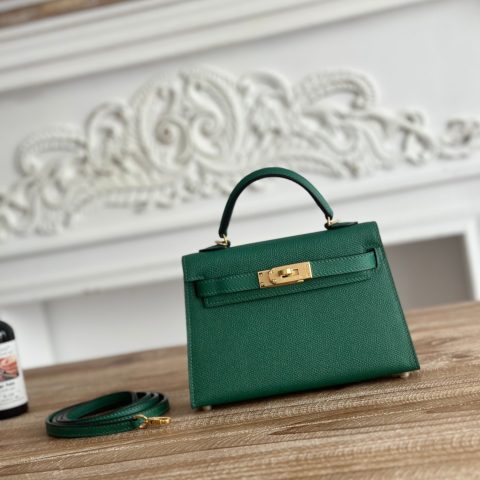 에르메스 Hermès Kelly Sellier Bag – Green