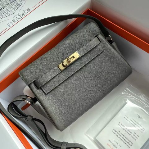 에르메스 켈리 메신저 백 그레이