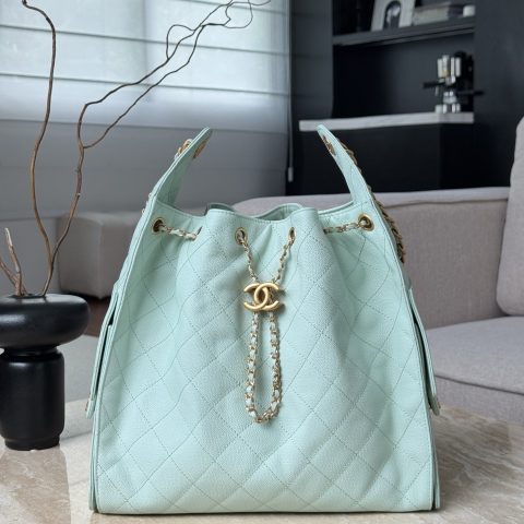 샤넬 Chanel 25 Hobo Bag Pale Mint Green
