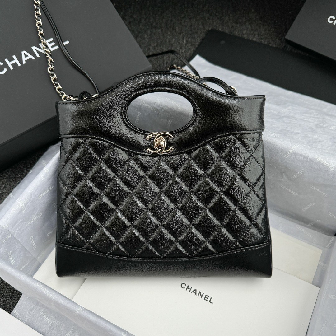 샤넬 CHANEL 31 Mini Shopping Bag – Black