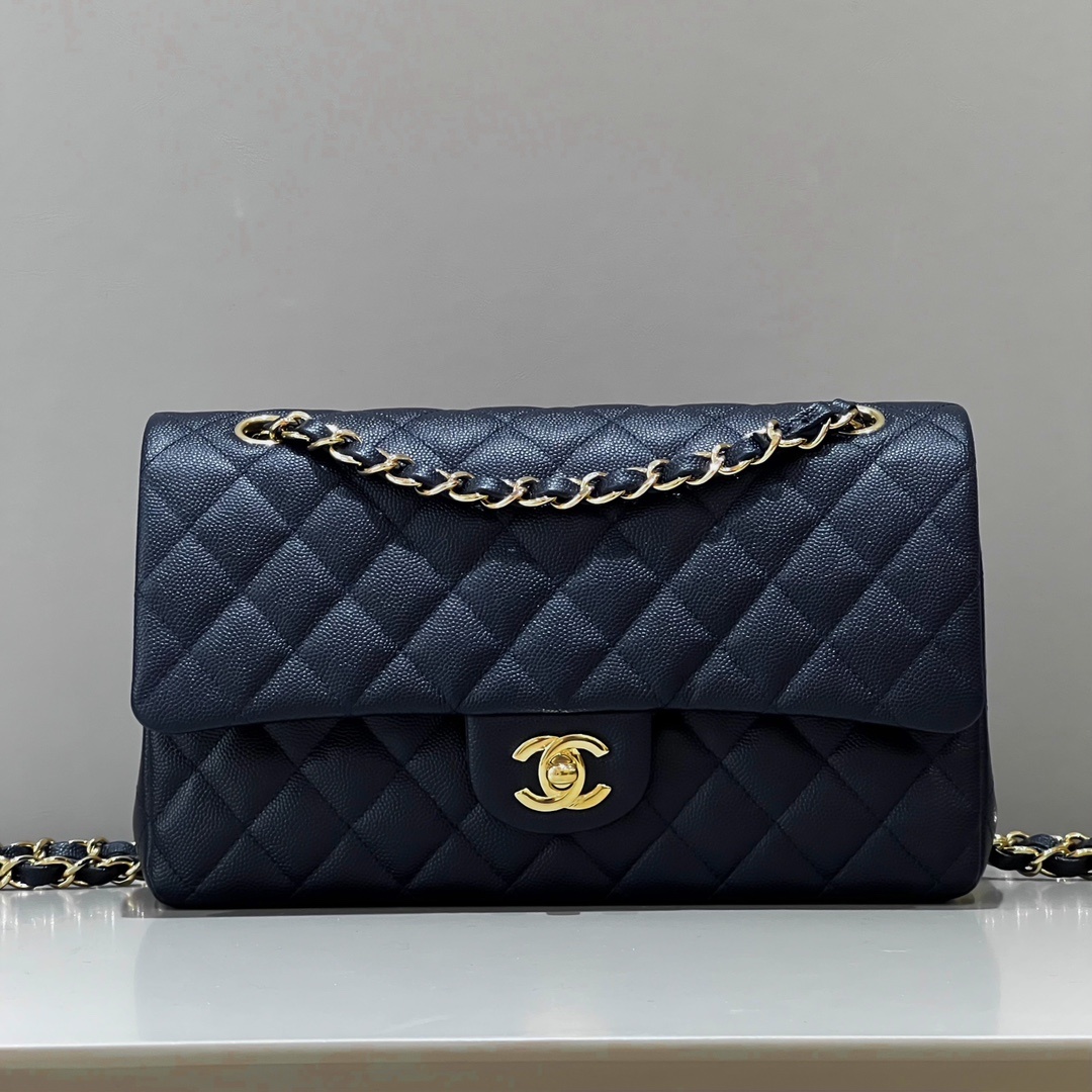 샤넬 Chanel Classic Flap Bag – Navy Blue